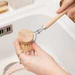 Tête de rechange pour brosse à vaisselle en bois